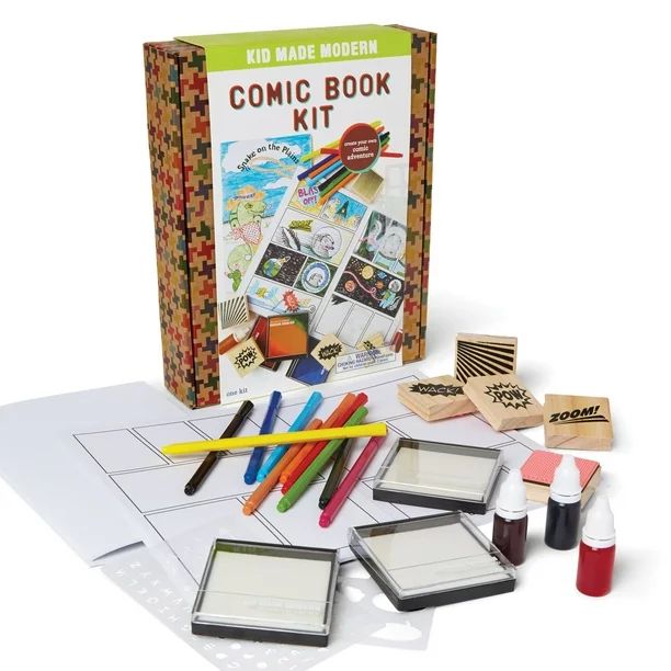 Kid Made Modern Create Your Own Comic Book Kit | Walmart (US)