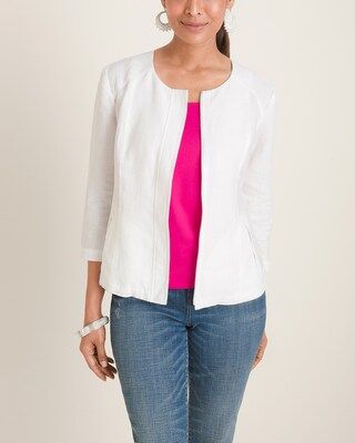 Solid Linen Jacket | Chico's