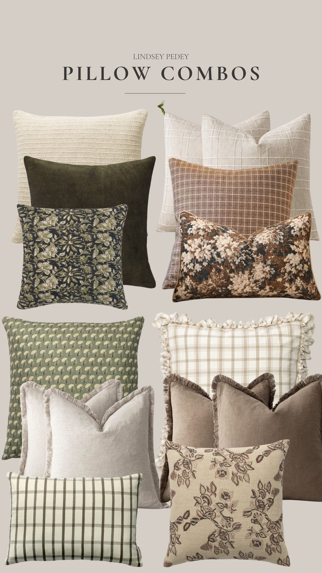 Pillow combos!

Throw pillows, living room, bedding, decorative pillows, Amazon, McGee & co

#LTKHome #LTKSeasonal