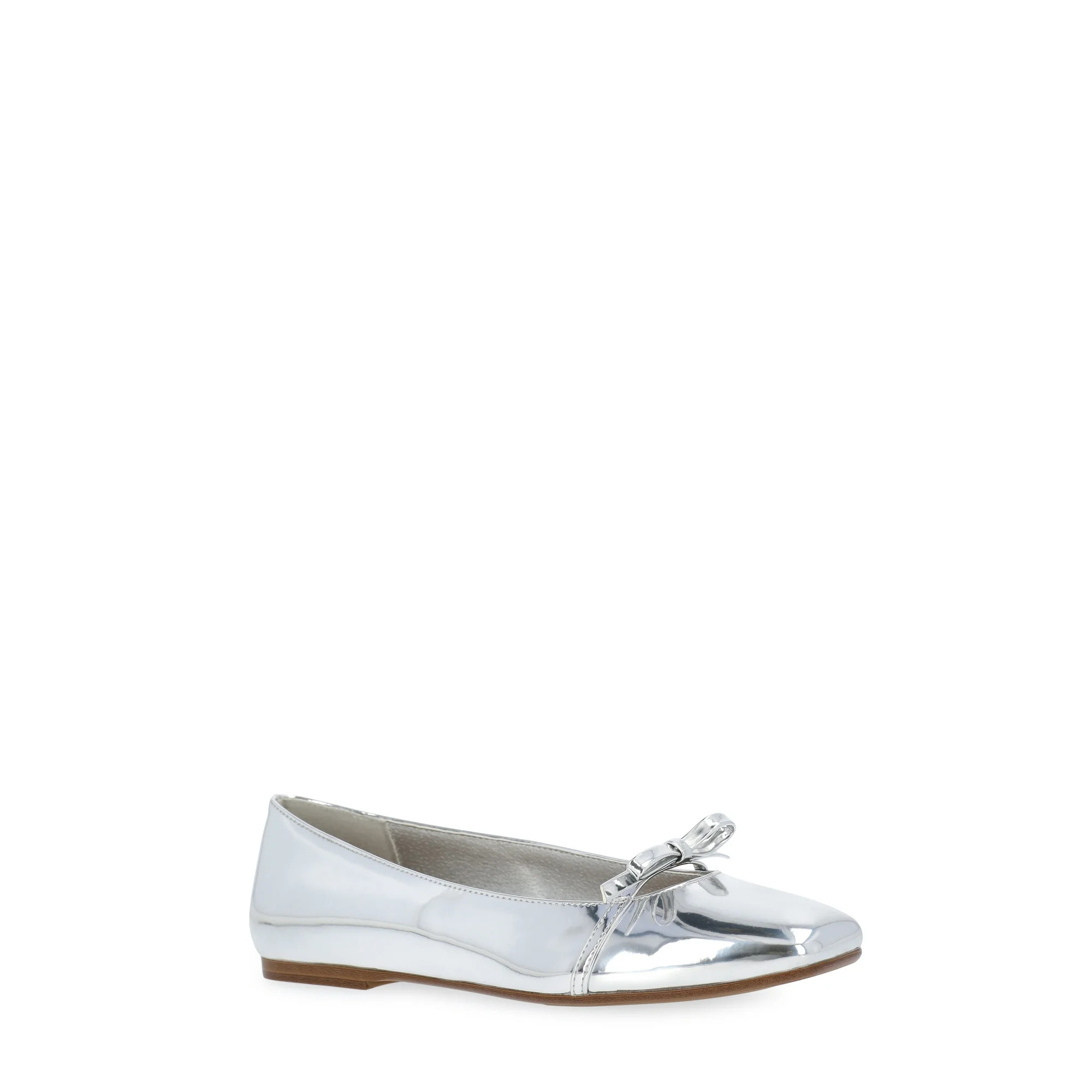 Free Assembly Women's Ballet Flats with Front Bow | Walmart (US)