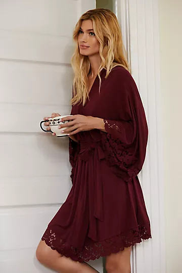 Eberjey Naya Lace Robe | Anthropologie (US)