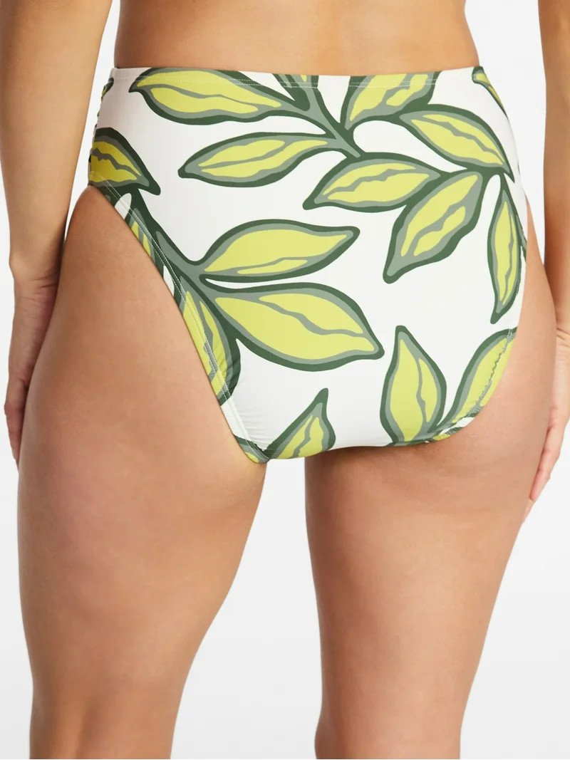 Time and Tru Women's Side Shirred Bikini Bottoms, Sizes XS-XL | Walmart (US)