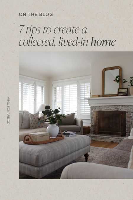 Creating a collected home tips are on the blog 

#LTKhome #LTKsalealert #LTKfindsunder100