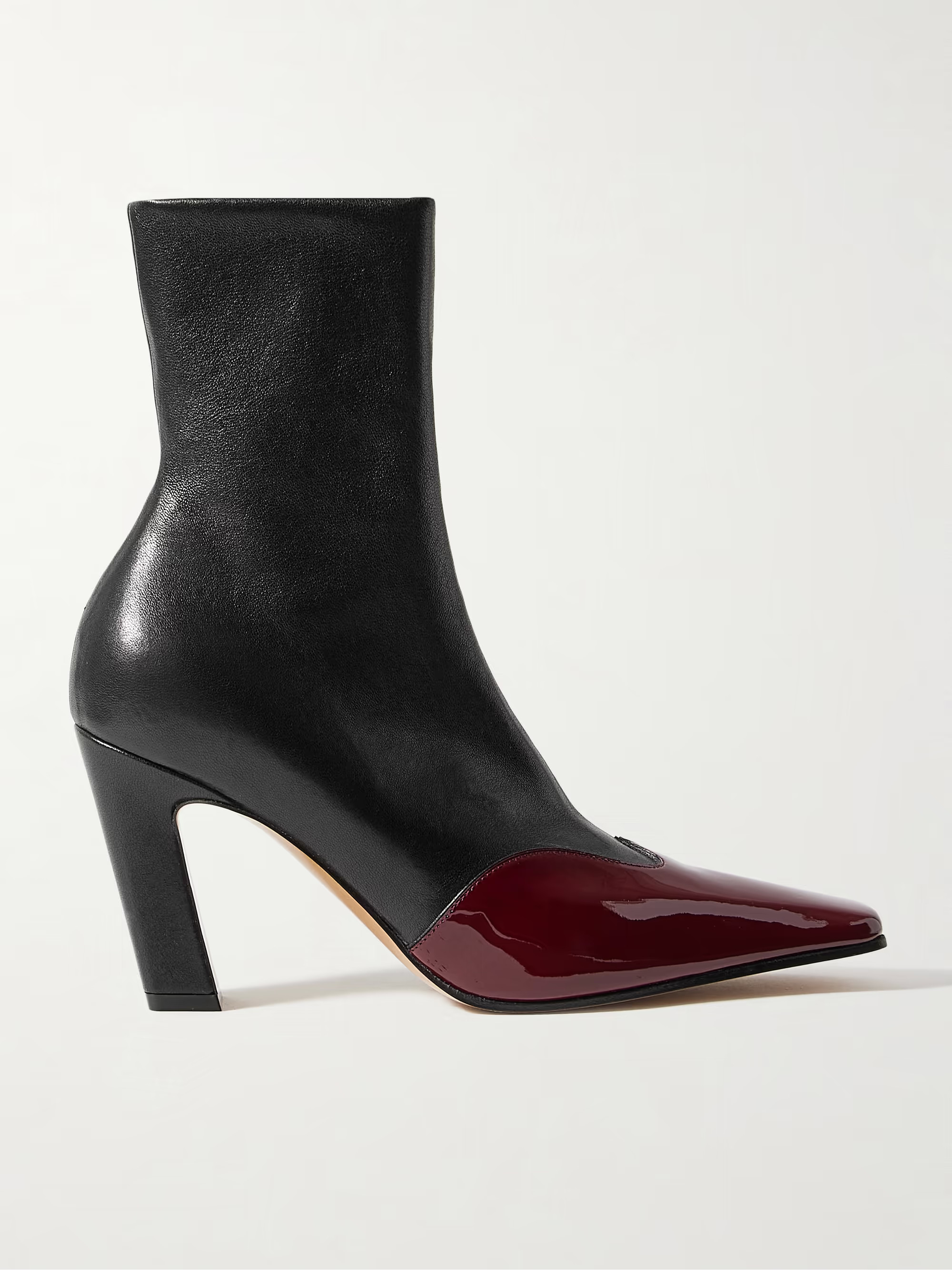 Nevada two-tone leather ankle boots | NET-A-PORTER (US)