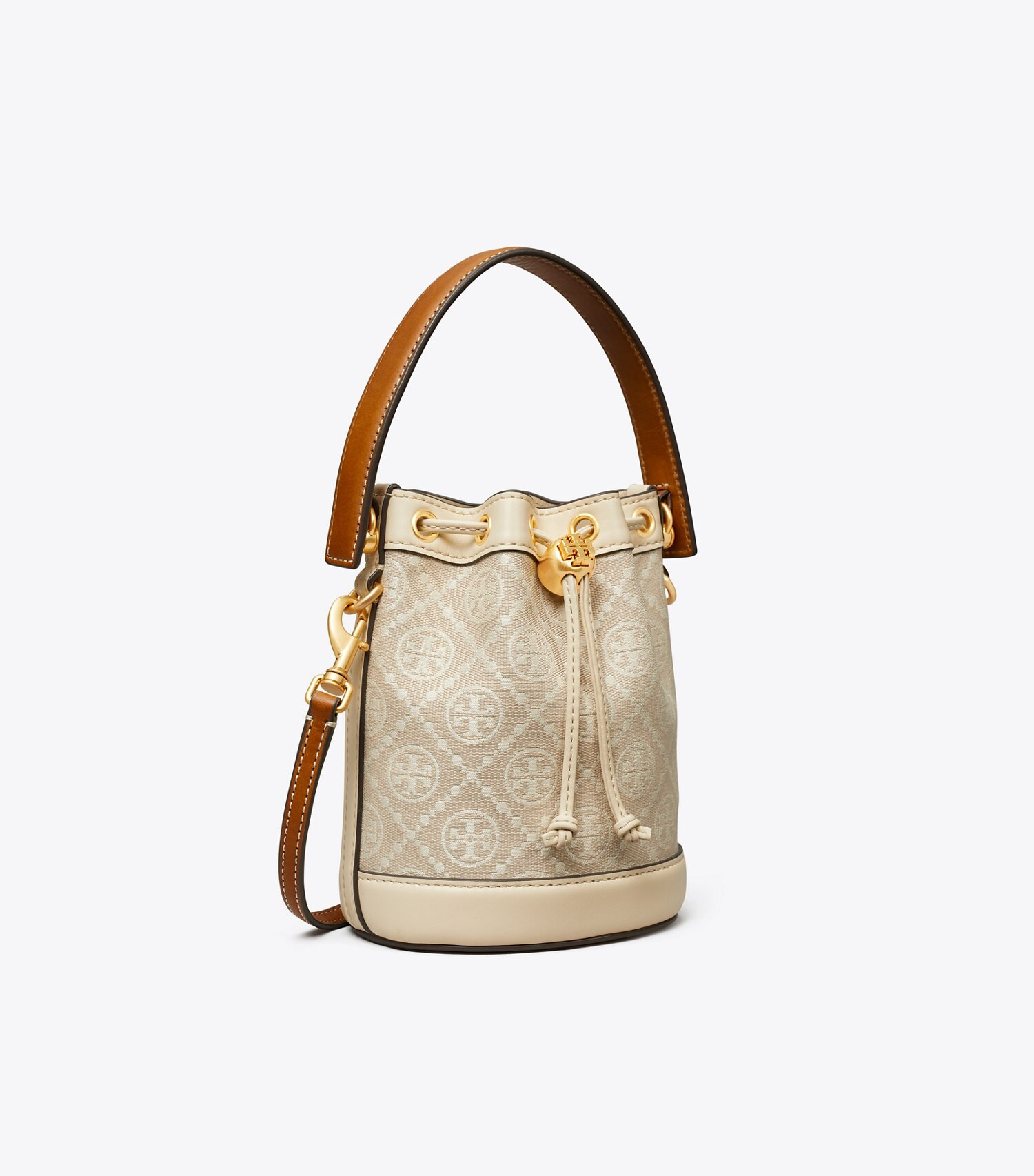 MINI T MONOGRAM BUCKET BAG | Tory Burch (US)