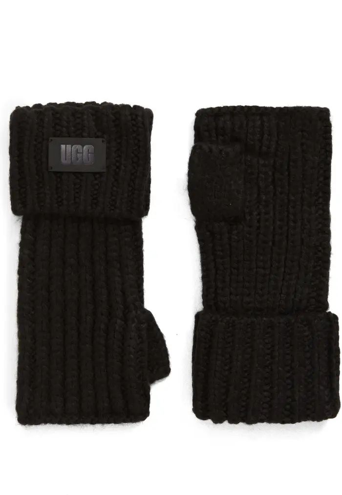 Cuffed Chunky Fingerless Gloves | Nordstrom