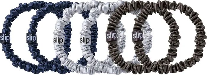 slip Pure Silk 6-Pack Skinny Scrunchies | Nordstrom | Nordstrom