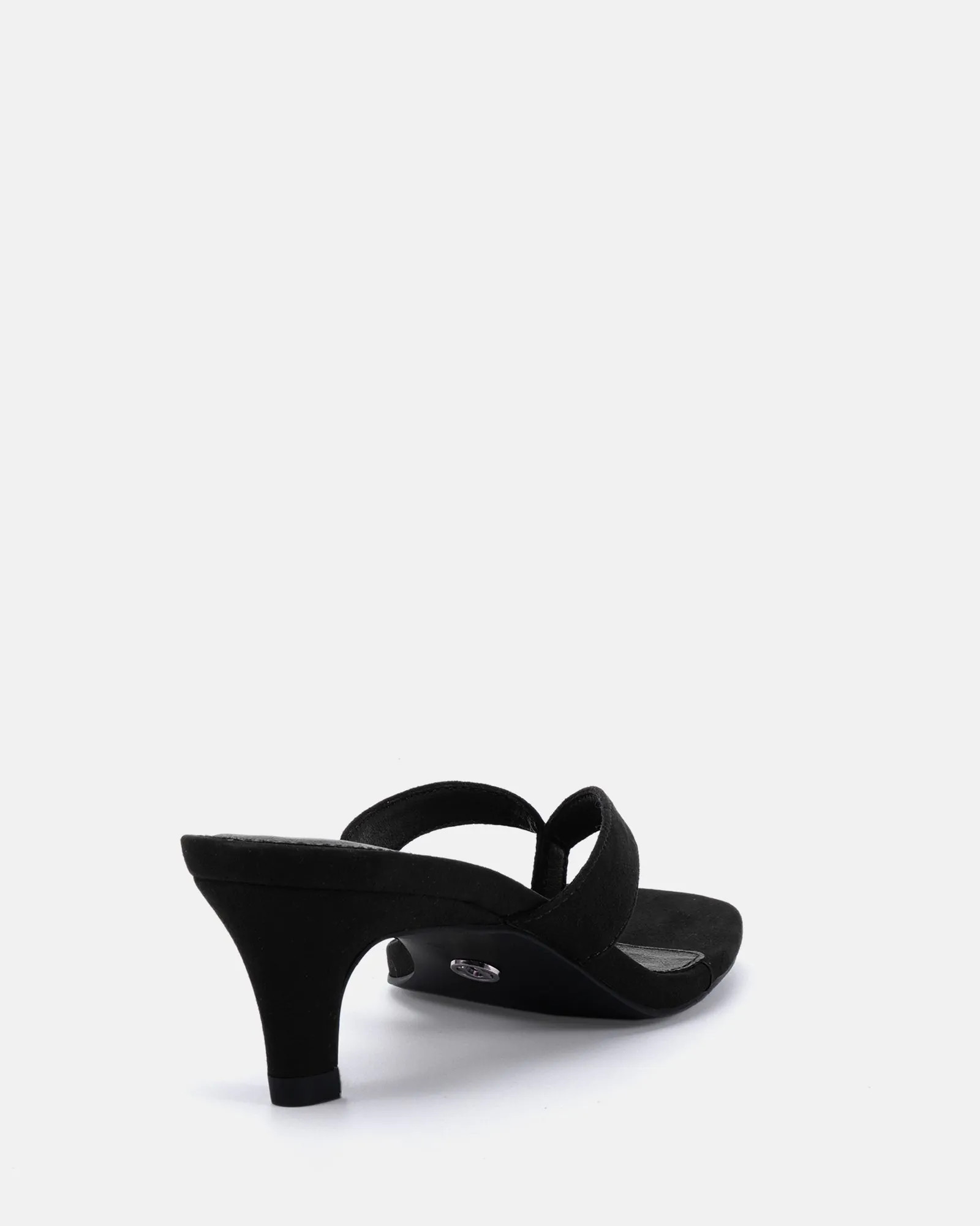 VALENCE BLACK Mid Heels | Novo Shoes