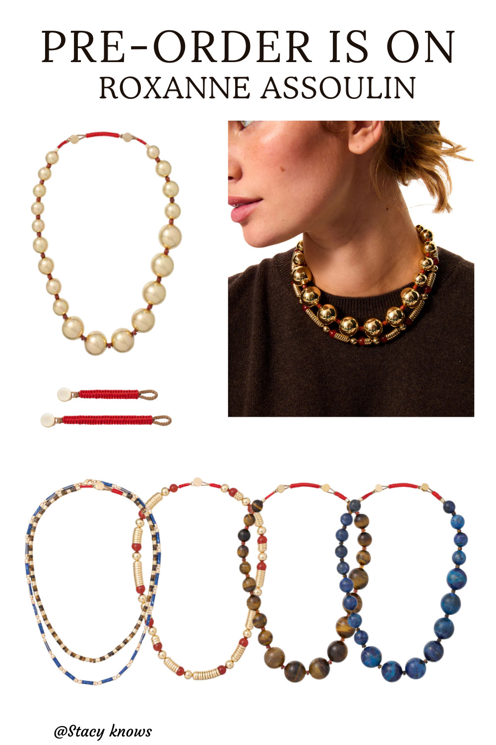 Get ahead of the jewelry game! The Roxanne Assoulin pre-order is officially live, and it’s a total dopamine hit. From her iconic Rainbow Brite stacks to the newest Puffy Heart charms and "Big Bead Energy" necklaces, these pieces are the ultimate mood-boosters for your spring wardrobe.

Don't wait until they're sold out—secure your favorites now! 
#LTKjewelry #RoxanneAssoulin #JewelryPreOrder #StackHappy #DopamineDressing #BeadedJewelry #SpringAccessories #RainbowBrite #JewelryGoals #LTKunder100 #PuffyHeart #ArmParty 

 #LTKSpringSale #LTKPetite #LTKBeauty