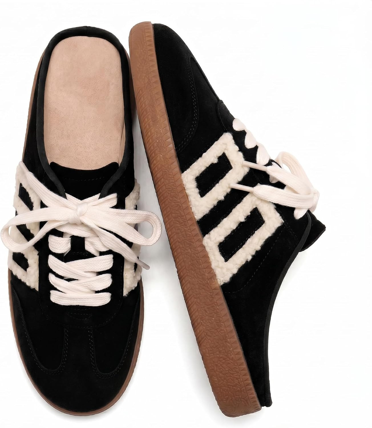 Women's Slip On Sneakers Mule Backless Fashion Sneakers Casual Slides Sneakers Comfortable Casual Walking Shoes | Amazon (US)