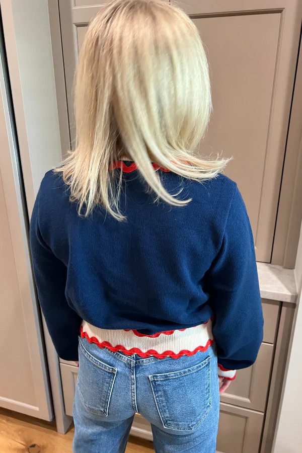 Finnigan sweater, navy | Mimi Seabrook