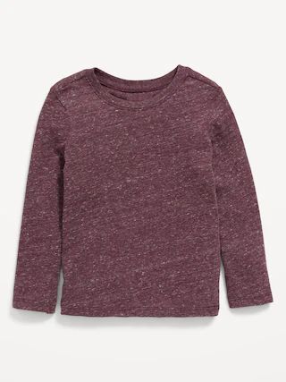 Unisex Long-Sleeve Slub-Knit T-Shirt for Toddler | Old Navy (US)