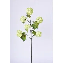 30" Faux Green Snowball Hydrangea Stem | Walmart (US)