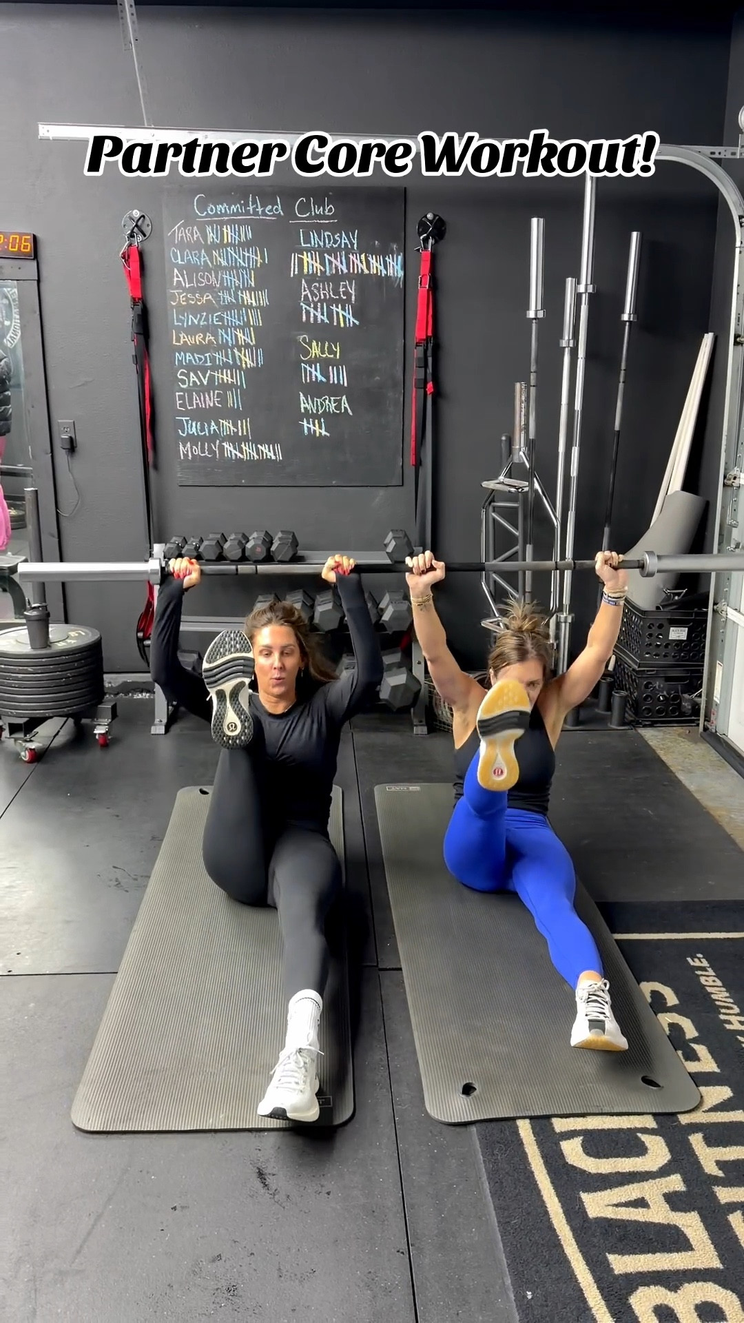 Partner Core Workout! 

#LTKootd #LTKfitnessgoals #LTKActive