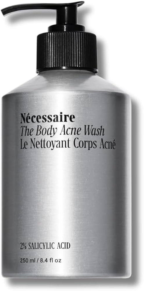 Nécessaire The Body Acne Wash. Medicated Clearing Cleanse. 2% Salicylic Acid, Niacinamide, Zinc ... | Amazon (US)