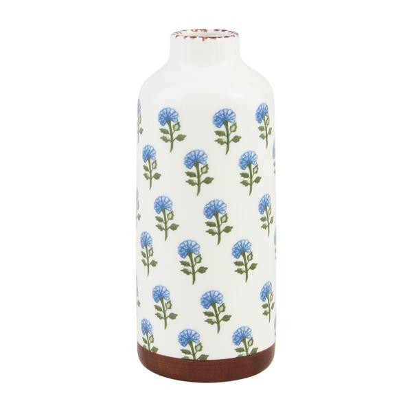 Large Blue Bud Vase | Mud Pie
