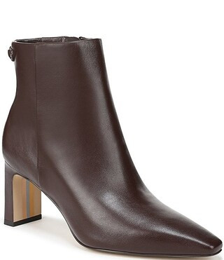 Sam Edelman Saige Leather Dress Booties | Dillard's | Dillard's