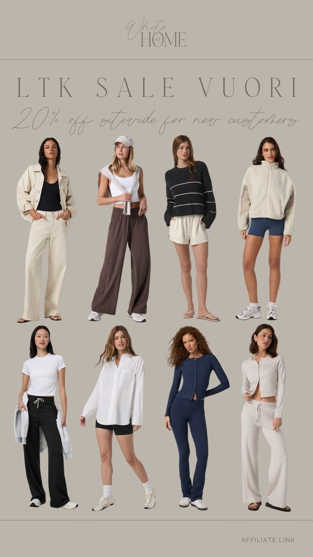 The LTK spring sale is here! Save 20% off across the Vuori site when you sign up as a new customer! The cutest mix of athleisure, fitness, casual, and elevated neutrals! Be sure to copy the code and apply at checkout! 

#LTKActive #LTKSpringSale #LTKootd