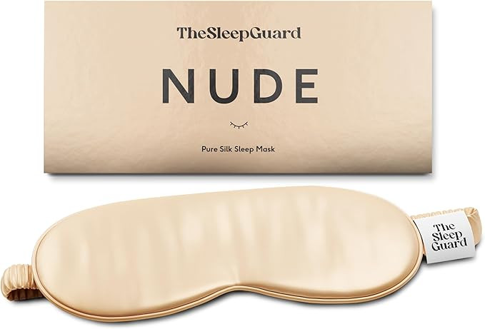 TheSleepGuard Pure Silk Sleep Mask [100% 6A Mulberry Silk, 22 Momme] Light Blocking Travel Essent... | Amazon (US)