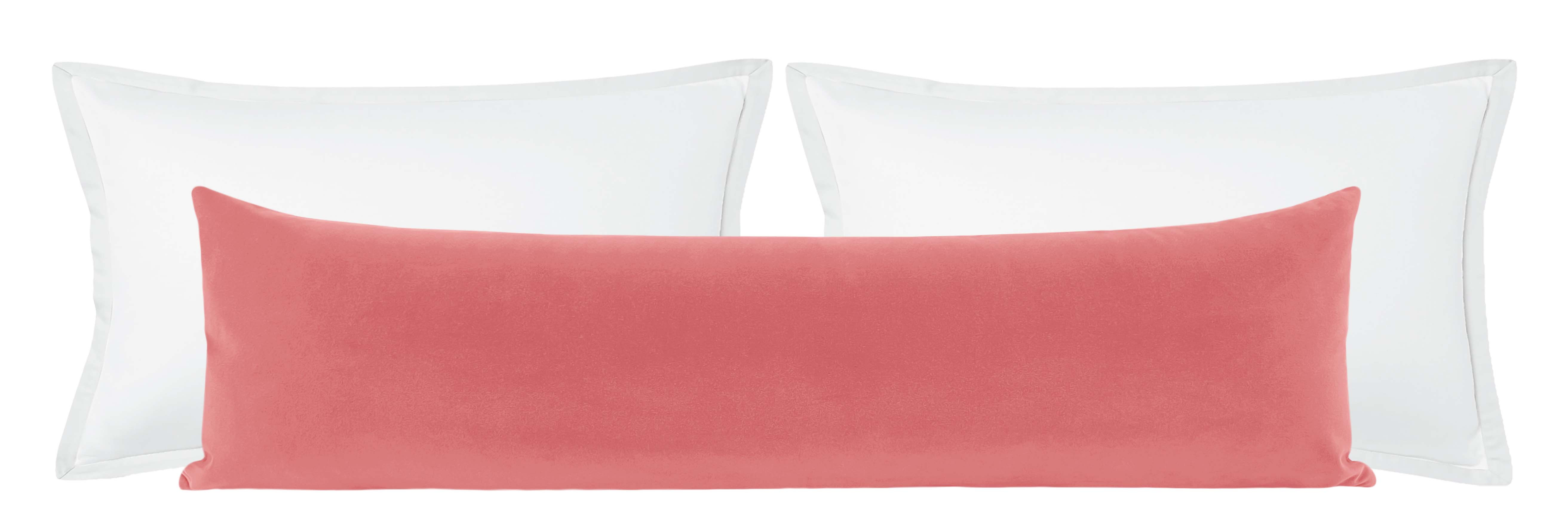The XL Lumbar :: Signature Velvet // Rose Pink | LITTLE DESIGN COMPANY