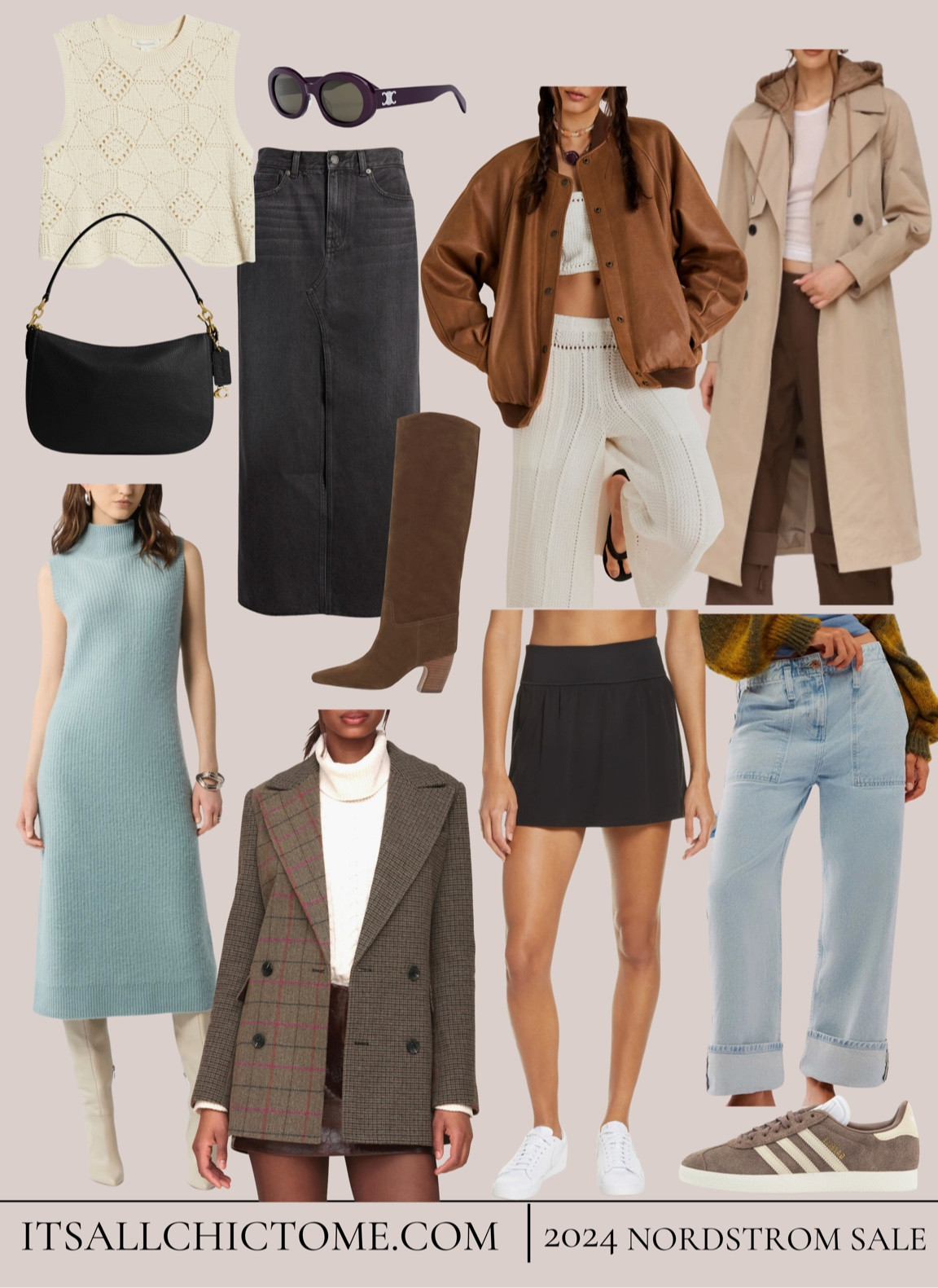 My top Nordstrom anniversary sale picks that are on my wishlist! NSALE, fall style, sweater dress, knee high boots, leather bomber 

#LTKxNSale #LTKSummerSales