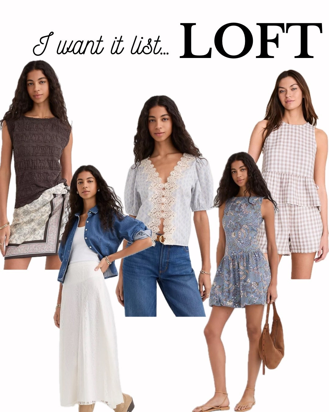 If I was refreshing my closet for warm weather… this is exactly where I’d start.
These Loft summer outfits are that perfect mix of polished and easy—soft textures, neutral tones, and silhouettes that create an effortless style without overthinking it.
Think casual chic outfits for everyday life—morning errands, lunches, travel days, and those moments you want to feel put together but still comfortable. This is how you build a neutral capsule wardrobe that actually works for you.
Every piece mixes and matches, giving you more outfit options with less effort—exactly what a warm weather wardrobe should feel like.
Check out the links to pull these looks together quickly ✨
#loftstyle #summeroutfitsforwomen #effortlessstyle #over40fashion #closetstaples

#LTKootd #LTKTravel #LTKSeasonal