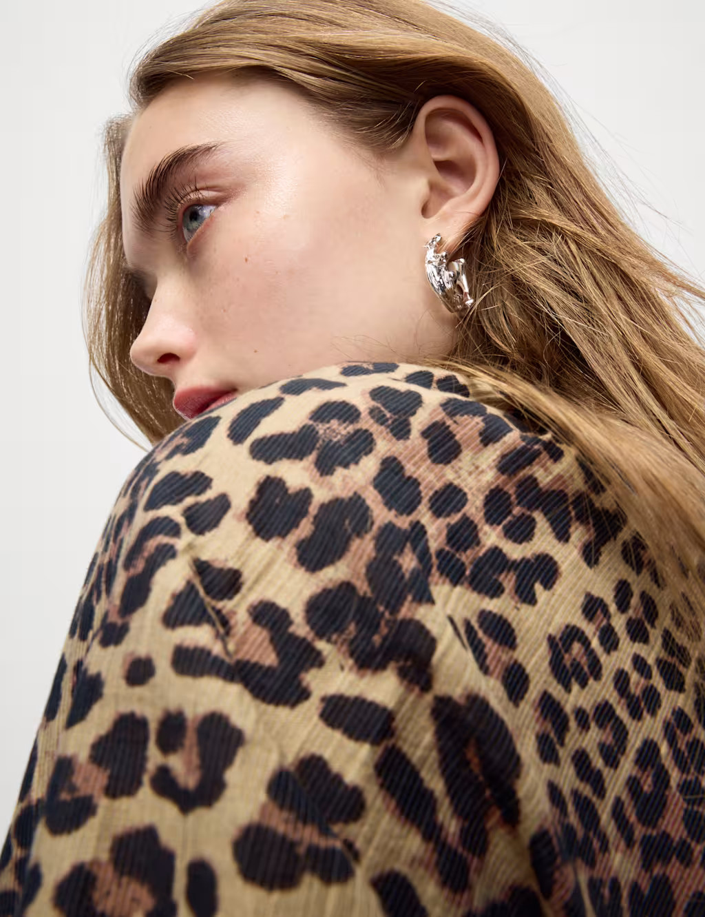 Lyocell Rich Printed Crew Neck Blouse | Marks & Spencer (UK)