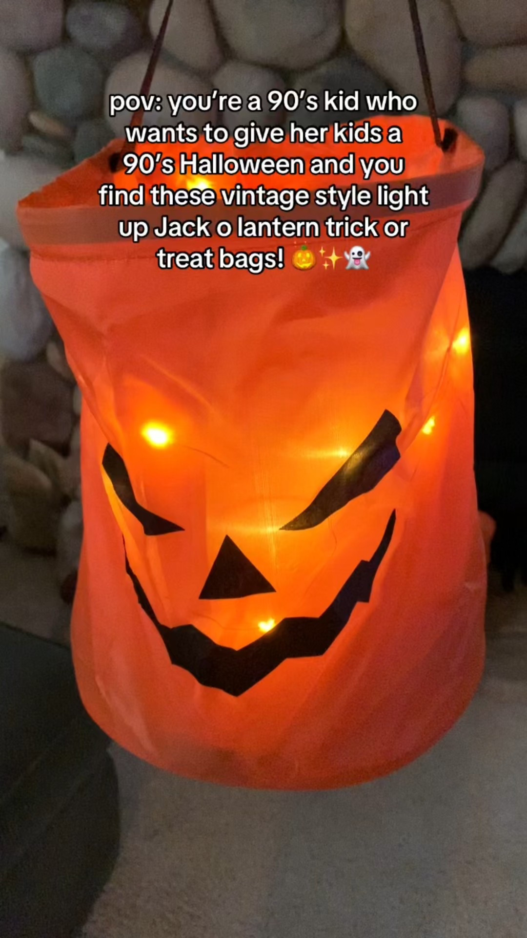 for all my 90s kids that want a 90’s Halloween 🎃 check out these Jack o lantern trick or treat bags! #halloween #trickortreatbags #trickortreatbucket

#LTKSeasonal #LTKItBag #LTKKids