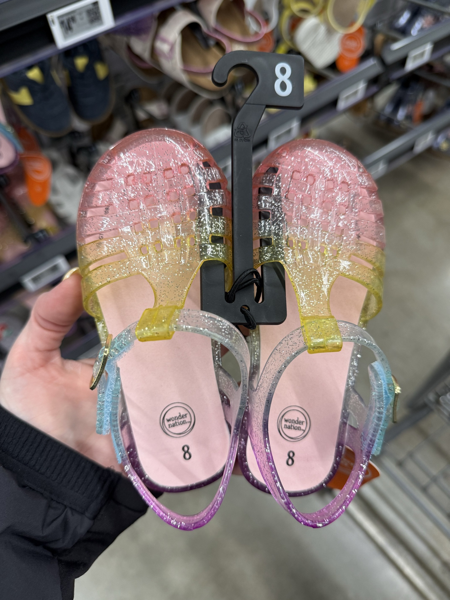 Sandals 
Sneakers 
Walmart 
Slippers 
New arrivals 
Kids shoes 
Summer shoes 
Just released 

#LTKTravel #LTKKids #LTKdayinmylife