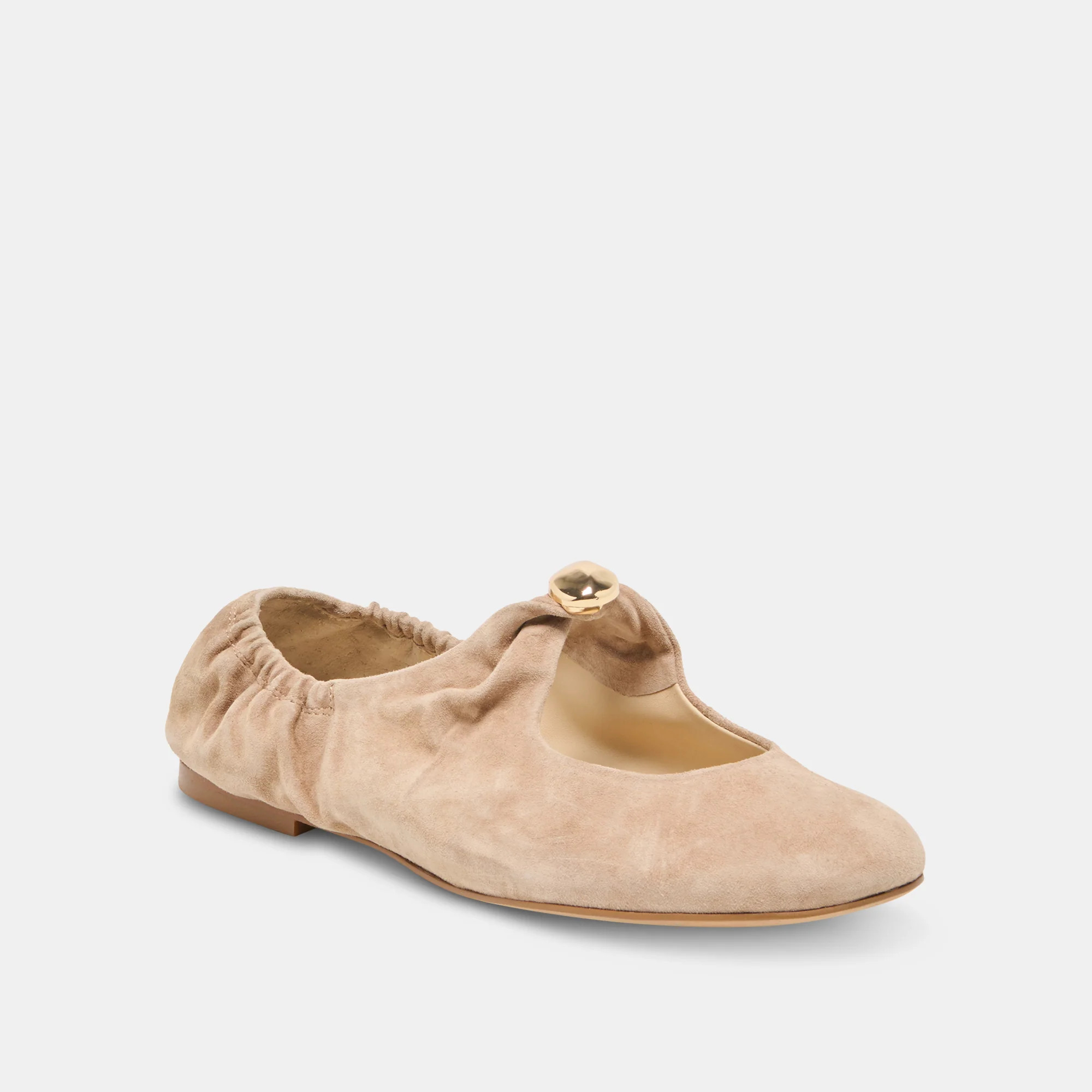 Cornel Camel Suede Flats | Dolce Vita | DolceVita.com