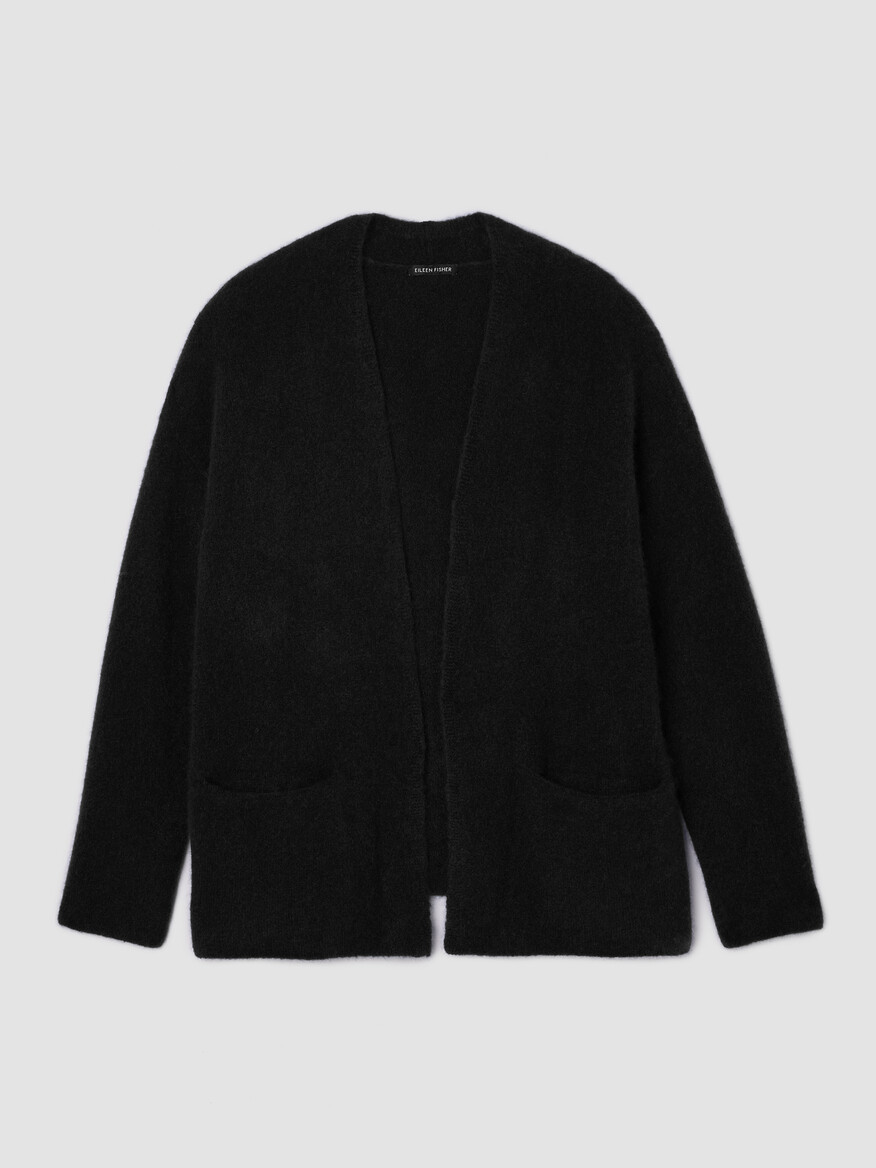 Cashmere Silk Boucle Bliss Cardigan | Eileen Fisher