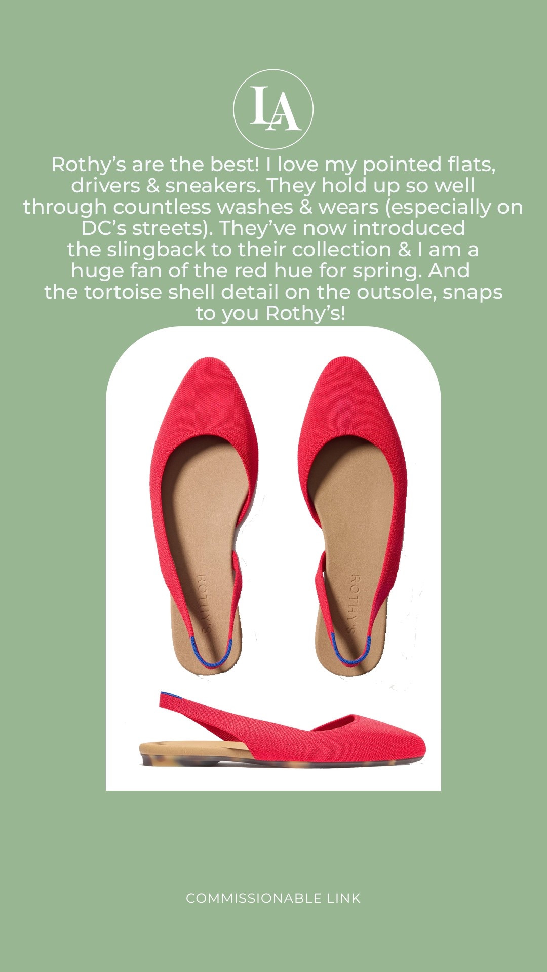 Rothy’s slingbacks 