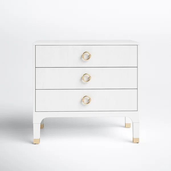 Quincy 3 - Drawer Nightstand | Wayfair North America