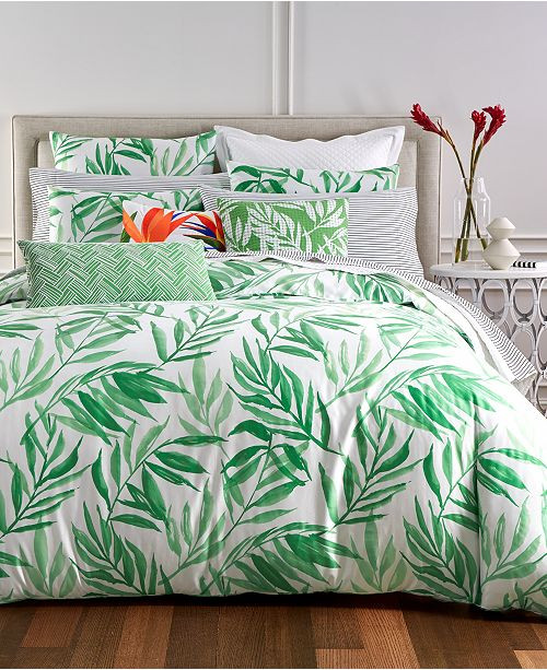 Charter Club Palm Bedding Collection, Created for Macy's & Reviews - Bedding Collections - Bed & ... | Macys (US)