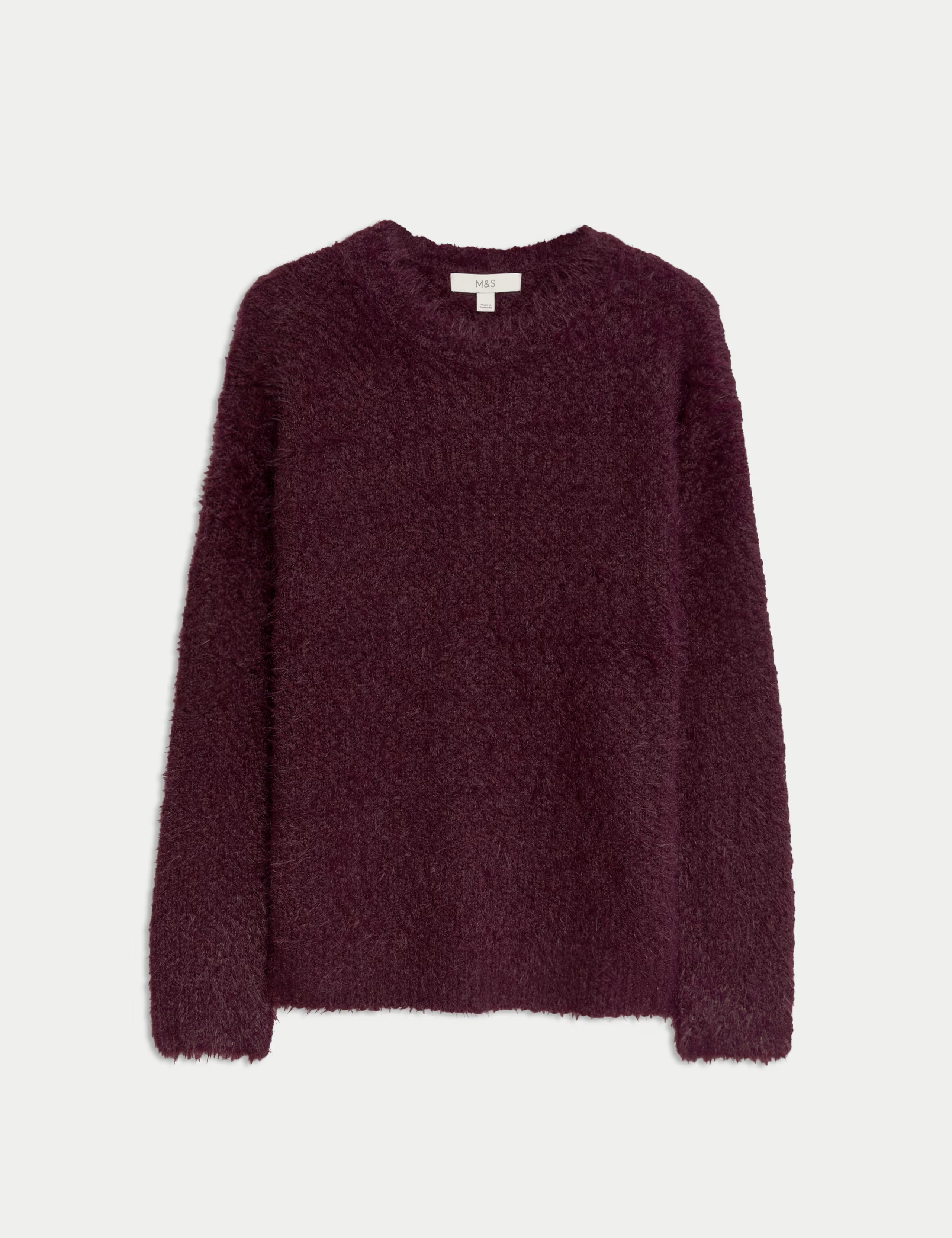 Textured Crew Neck Jumper | Marks & Spencer (UK)