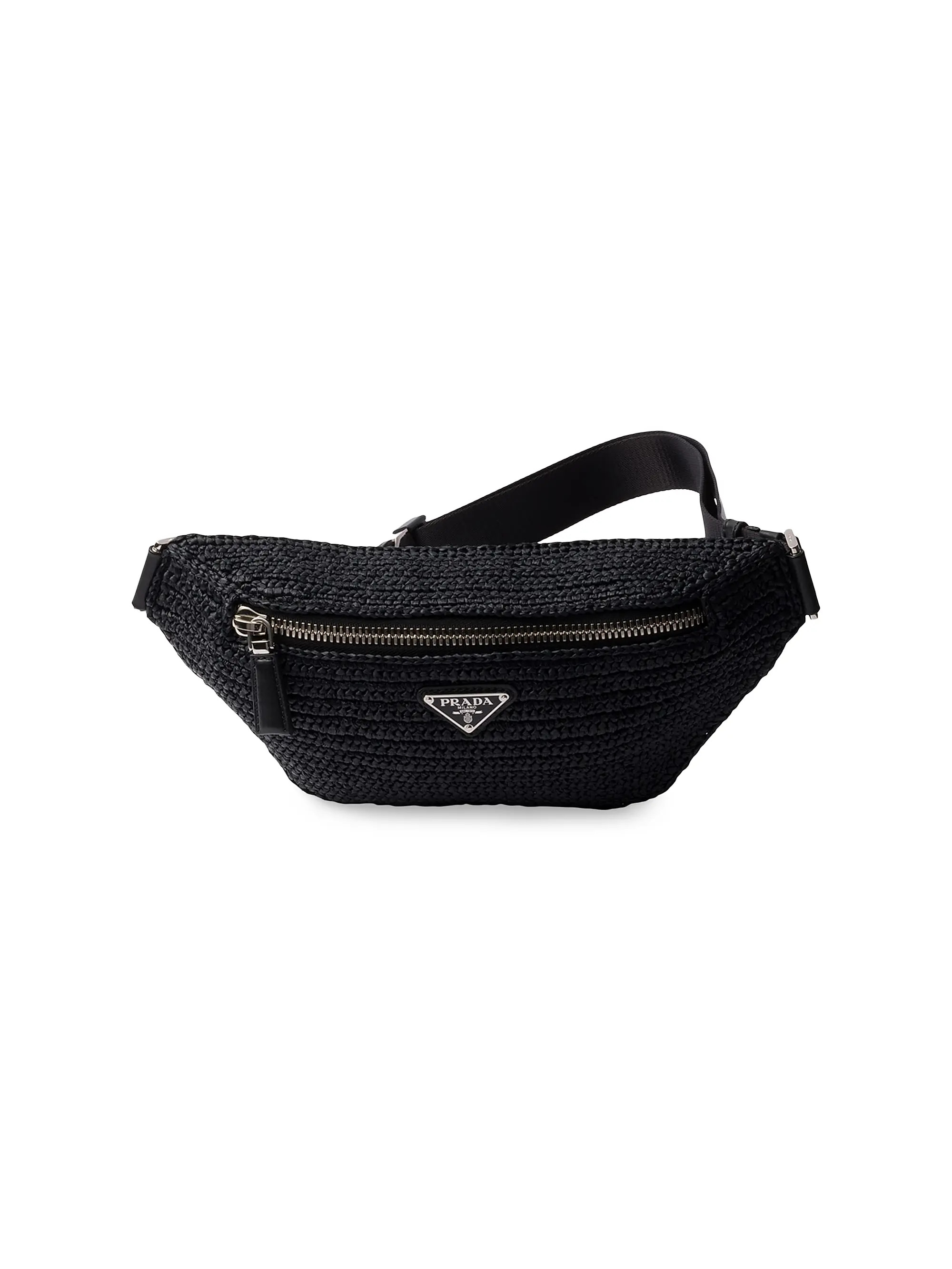 Prada Crochet Belt Bag | Saks Fifth Avenue | Saks Fifth Avenue