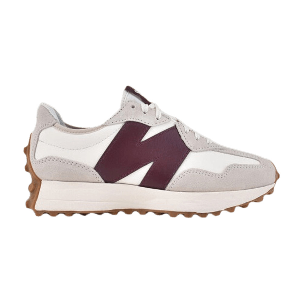 New Balance 327 'White Dark Red' Sneakers | GOAT
