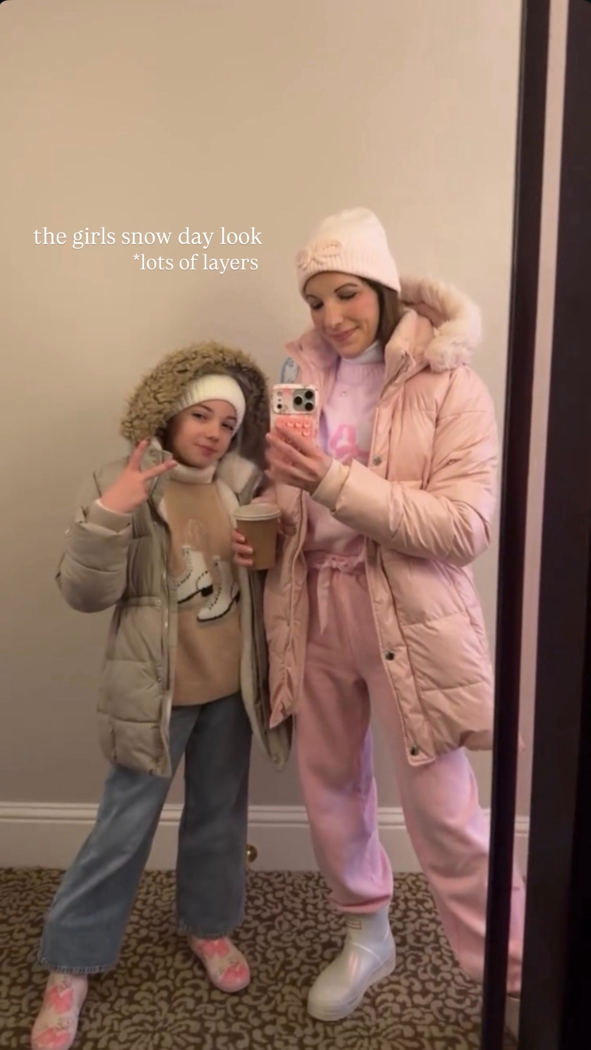 Snow day look for girls 

#LTKHoliday #LTKSeasonal #LTKSaleAlert