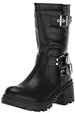 YOKI BLAKELY Women's Biker Boots With Lugsole, Black, 7.5 M US | Amazon (US)