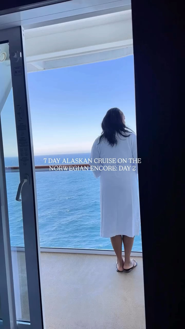 7 Day Alaskan Cruise on the Norwegian Encore Day 2: Sea Day 🛳️
@norwegiancruiseline 

#alaskancruise #alaska #cruisetravel #travelblogger #norwegiancruiseline

#LTKActive #LTKdayinmylife #LTKTravel
