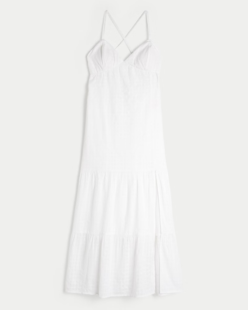 Open Back Maxi Dress | Hollister (US)