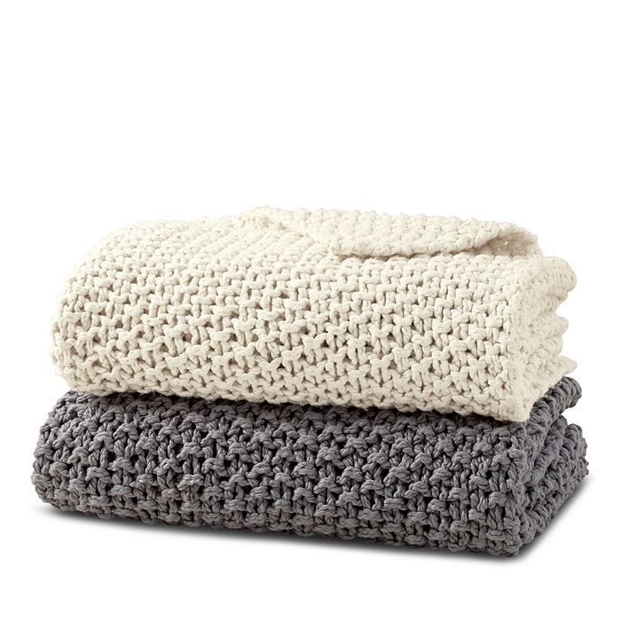 PURE Chunky Knit Throw | Bloomingdale's (US)