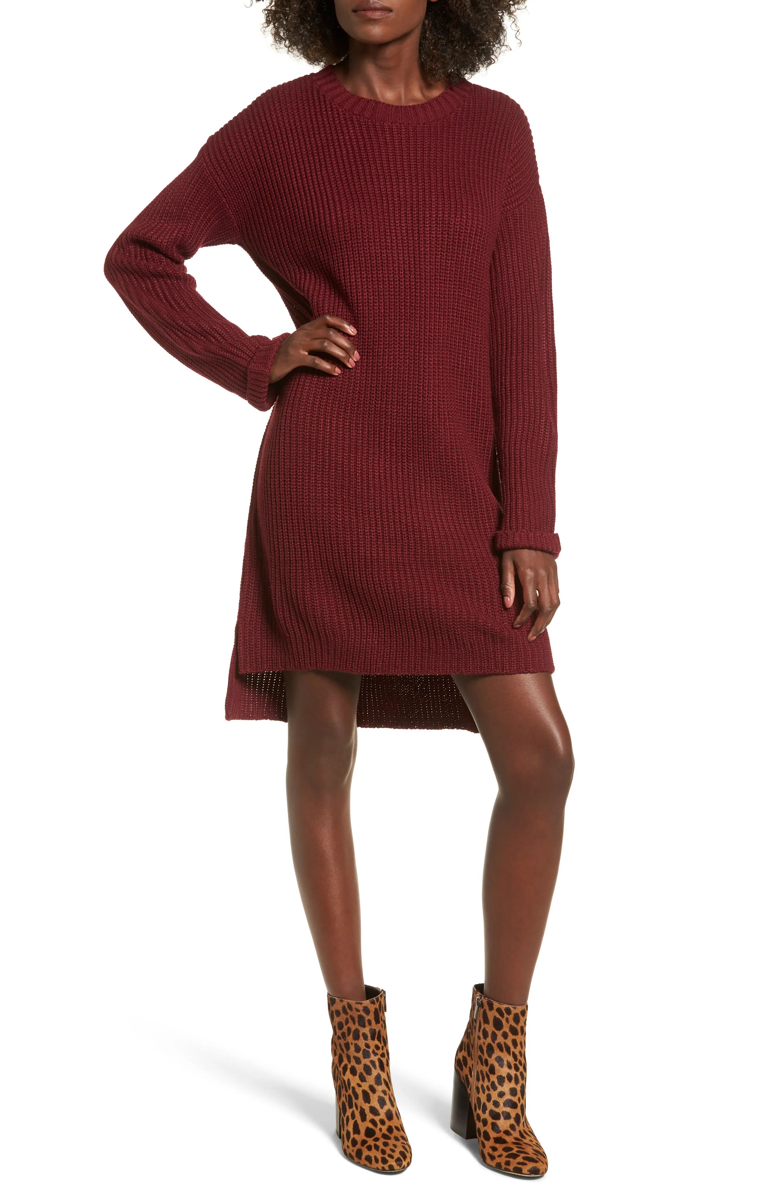 Cuff Sweater Dress | Nordstrom