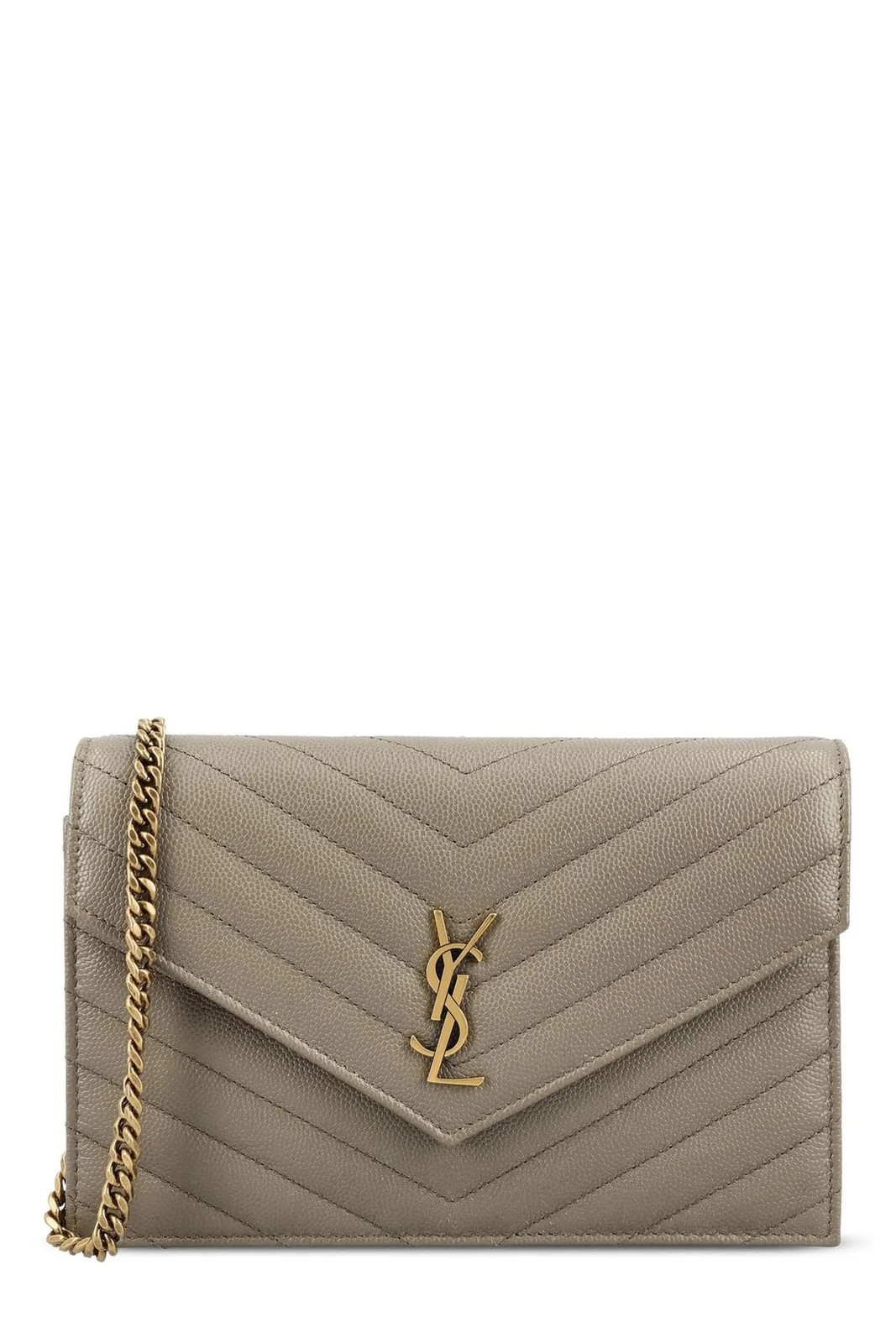 Saint Laurent Cassandre Envelope Chain Wallet | Cettire Global