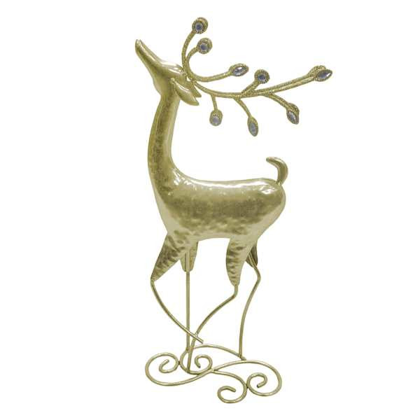 Metal Reindeer Table Decor, 17.5" | At Home
