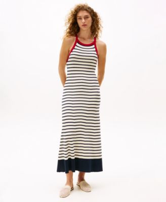 Tommy Hilfiger x Sofia Richie Grainge Women's Striped Knit Maxi Dress - Macy's | Macy's
