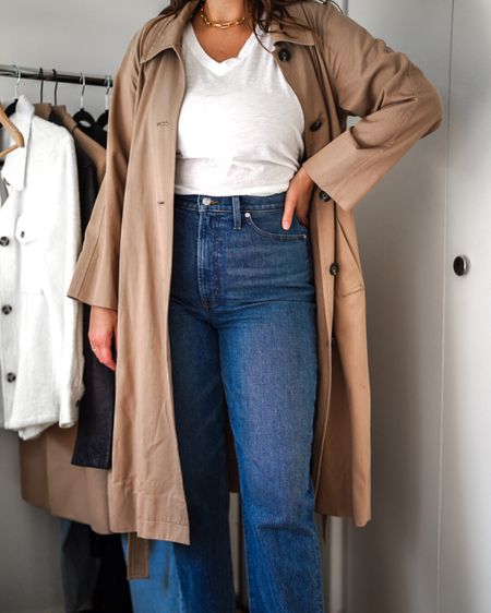 Fall outfit with trench coat, white t shirt, madewell jeans, Marc Fischer booties

Booties, Marc Fischer boots, madewell denim, dark jeans, white shirt, fall fashion

#booties #trenchcoat #jeans #coat #raincoat #boots #suedeboots

#LTKSale #LTKSeasonal #LTKunder100
