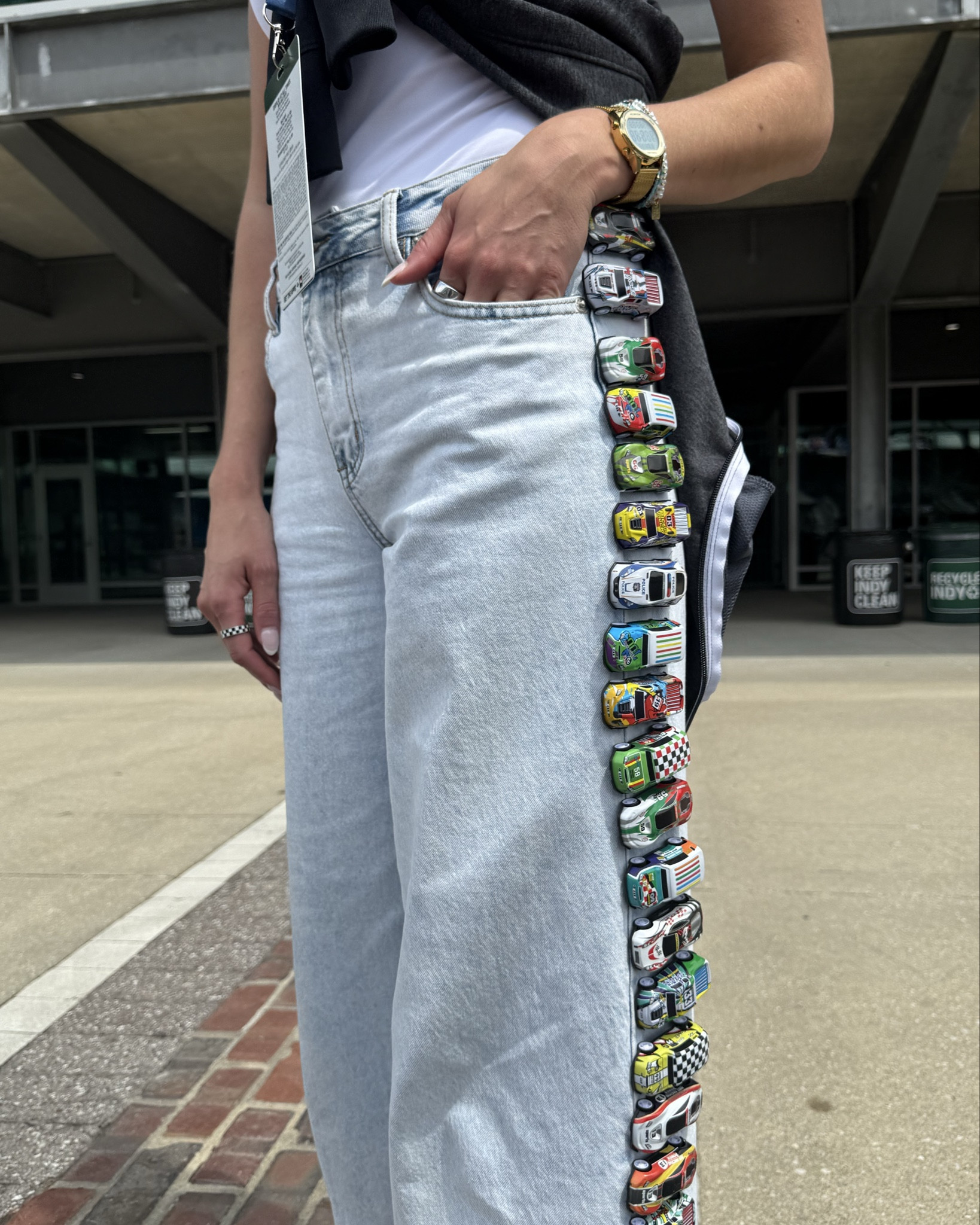 The perfect race car jeans 🔥🏎️