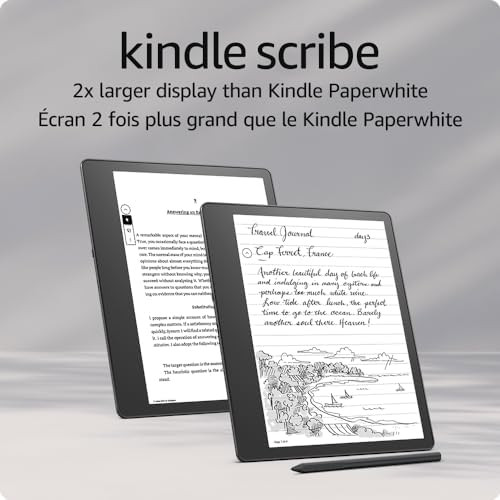 Amazon Kindle Scribe (64 GB) the first Kindle and digital notebook, all in one, with a 10.2” 30... | Amazon (CA)