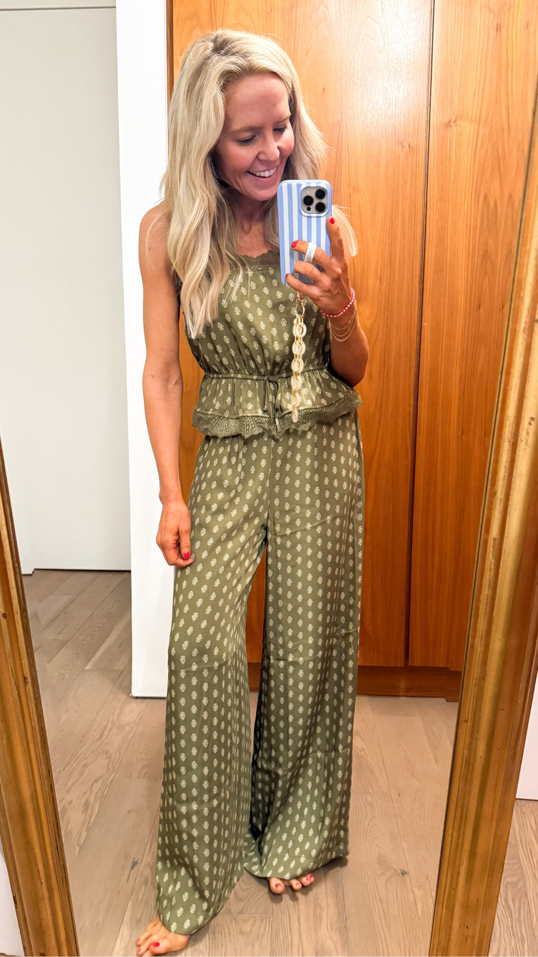 the cutest satin pj set • wearing size small in each! 

#LTKOver40 #LTKdayinmylife